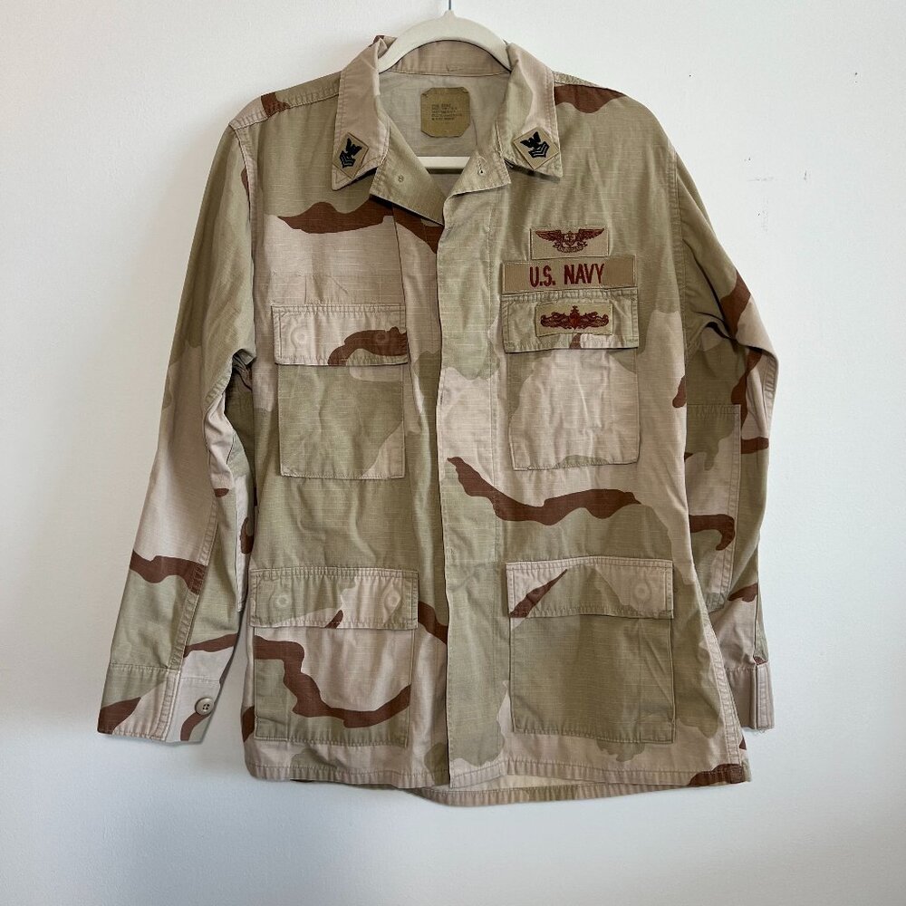 Women's US NAVY shirt/Jacket Size Medium